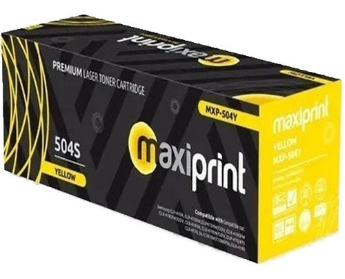 Toner Maxiprint Compatible Con Samsung Clt-y504s (mxp-504y)