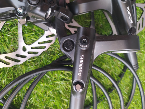 Frenos Hidraulicos De Bicicleta Mt200 Con Discos 160x160