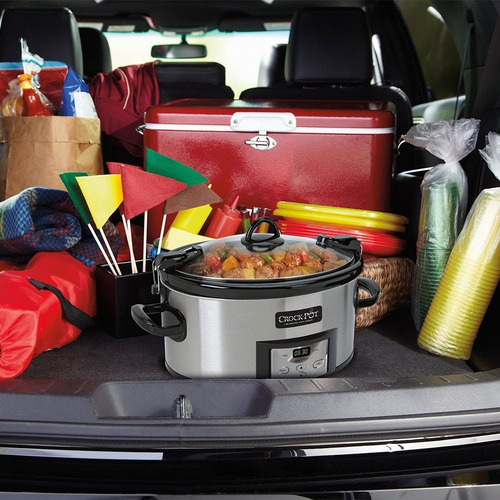 Olla De Cocción Lenta Crock-pot Programable Cook & Carry