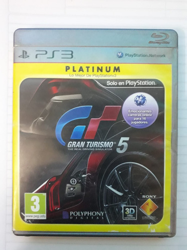 Gran Turismo 5 - Edicion Platinum - Fisico - Ps3