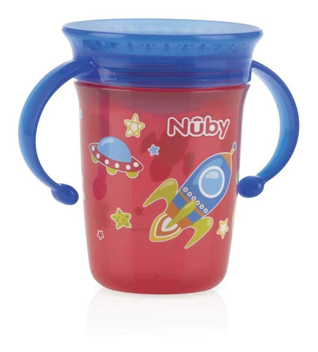 Nuby Vaso Wonder 360º Con Manijas 240ml