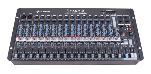 Mesa De Som Mixer Ll Audio Starmix  S1602d Bt Usb Bluetooth