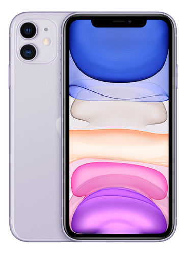 Apple iPhone 11 128gb Morado Liberado Certificado Grado A Con Garantía (Reacondicionado)