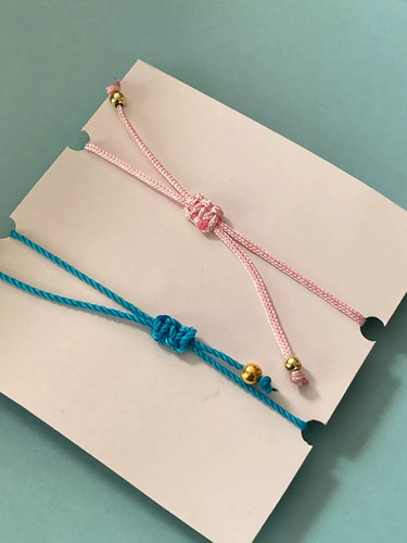 Pulsera Duo Llave Corazon Amor Regalo Pareja Con Iman Rosa 60.96 Cm