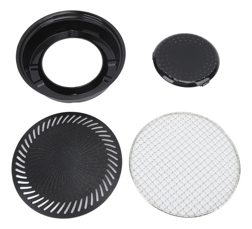 Barbecue Net Grill Pan Tray Grate Firestop Board Antiderrapa