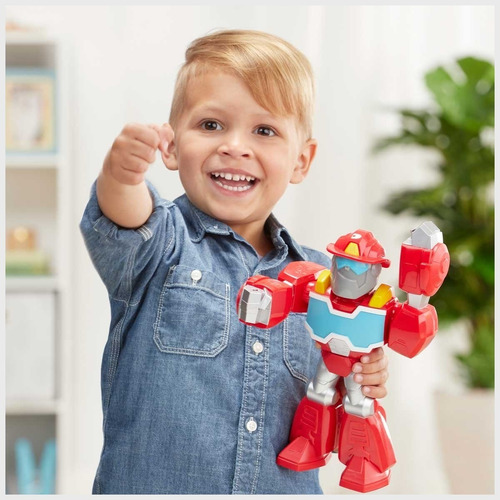 Transformers Rescue Rojo Mega Mighties Super Hero Adventures