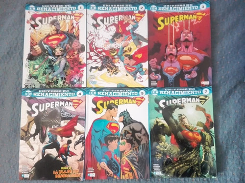 Superman Dc Renacimiento Ecc Argentina(1al5,7)