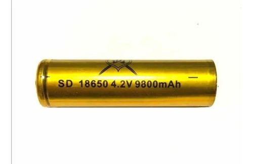 Bateria Recargable 18650 4.2v 9800 Mah Pilas 5 Piezas