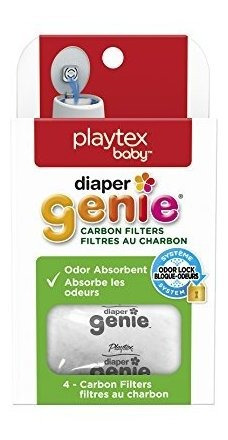 Playtex Diaper Genie Carbon Filter, Ideal Para Usar Con Pañ