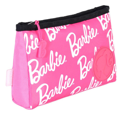 Cosmetiquera Barbie Estampado Rosa Keepack Color Rosa Chicle