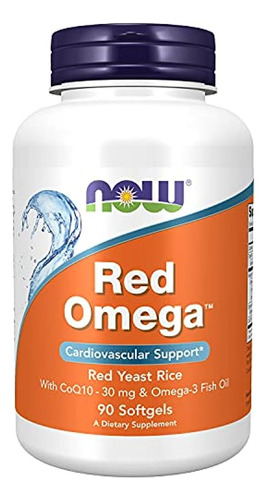 Now Supplements, Red Omega With Coq10 30 Mg And Omega-3 Fish