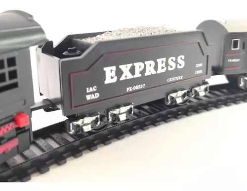 Trem Ferrorama Brinquedo Locomotiva com Som e Luz a Pilha em Promoção na  Americanas