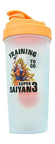 Dragon Ball Z Super Saiyan Goku - Botella Mezcladora De Plás