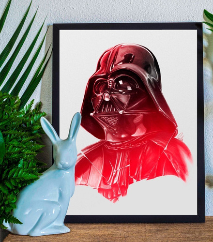 Cuadro Marco Negro Poster 33x48cm 07 Darth Vader Star Wars