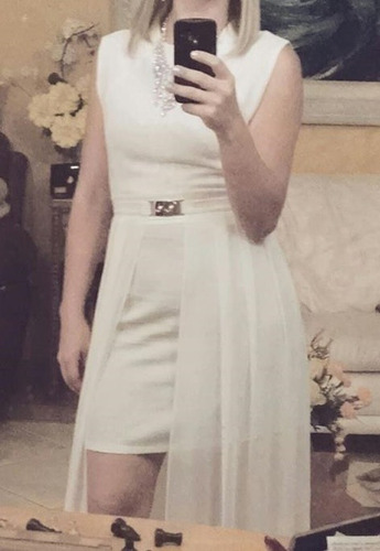 vestido cor off white
