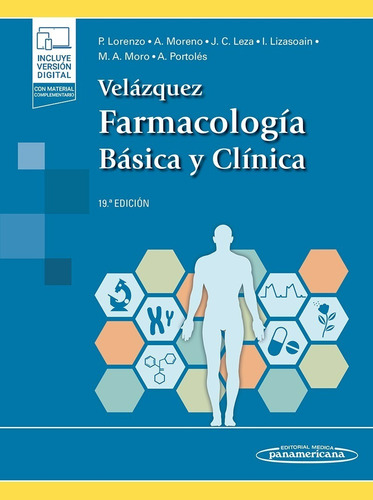  Velázquez Farmacología Básica Y Clínica 19ed. + Ebook