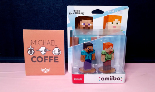 Amiibo Alex & Steve (Usado)
