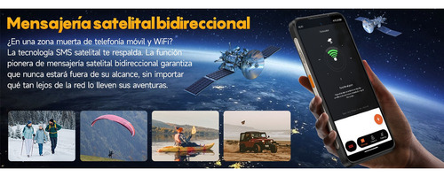 Celular Ulefone Armor 23 Ultra 5g Smartphone Robusto Desbloqueado Doble Sim Mensaje Satelital 12gb+512gb 6.78 Pulgadas Fhd+ 50mp+50mp Cámara Andriod13