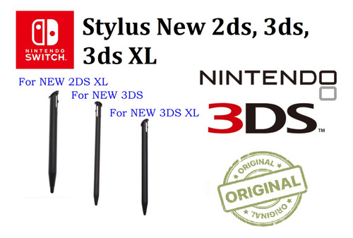 Stylus Para New 3ds, New 3ds Xl, New 2ds Original 1 Pieza