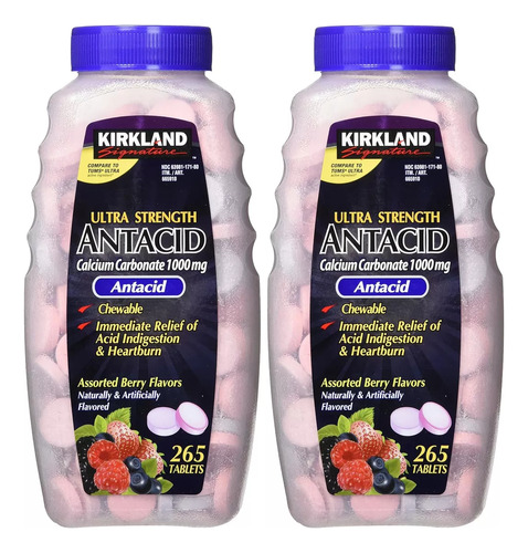 Antiacid Ultra Strength Kirkland - Unidad a $83628