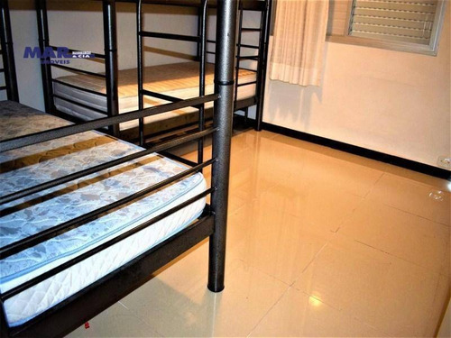 Imagem 5 de 14 de Apartamento À Venda No Guarujá, Na Praia Das Pitangueiras, Próximo Da Praia, Lazer E 02 Vagas De Garagem. - Ap11027