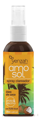 Yenzah Amo Sol Spray Clareador Progressivo 120ml