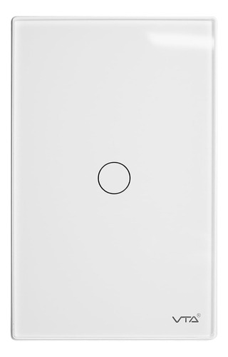 Interruptor Touch Sencillo Link Iot Vta+ Smart Home Color Blanco