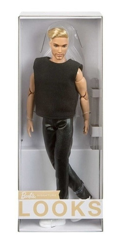 Imagem 5 de 12 de Barbie Collector Signature Ken Looks Loiro - Mattel Ms Sj
