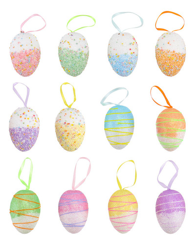 Ornaments, Juguete Con Huevos De Pascua Para Niños, 12 U [u]