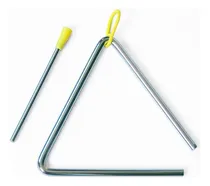 Comprar 5 Pcs Instrumento De Percusión De Triángulo De Acero Con Del