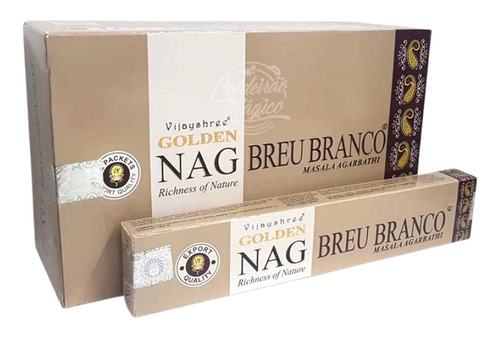 Incienso Natural Nag Breu Blanco - Vijayshree