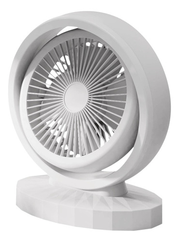 Mini Ventilador De Carga Pequeño, Viento Fuerte, Pequeña Luz