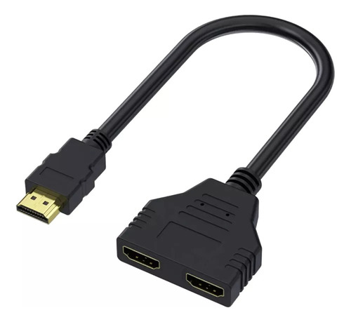 Hdmi Dos Entradas Hembra Y Una Salida Macho Y Hdmi