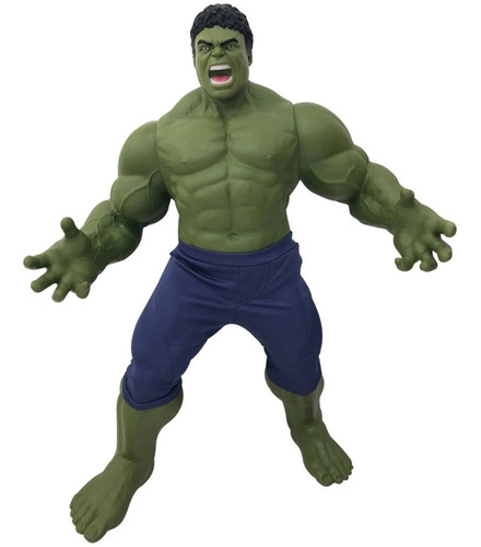 Boneco Gigante Articulado 50cm Hulk End Game Mimo 0585