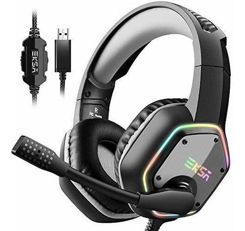 Auriculares Usb Gaming 7.1 Surround Ps4 Usb Rgb