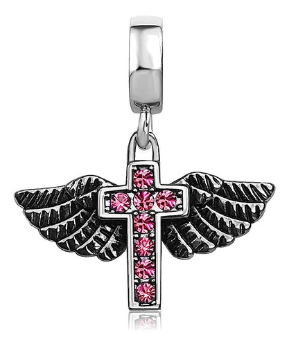 Jmqjewelry Angel Wings Religion Cross God Grandma Charm For 