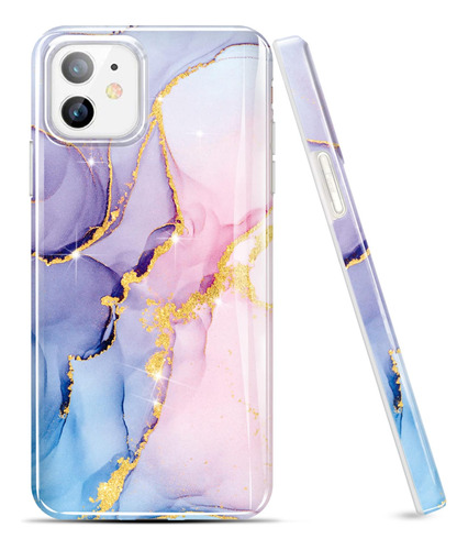 Funda Luolnh Para iPhone 11- Rosa Claro/azul