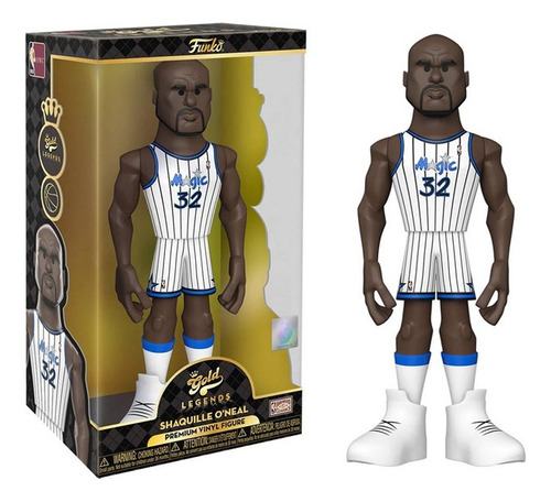 Figura Funko Vinyl Gold Nba Magic de Shaquille O Neal 30 cm coleccionable