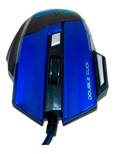 Mouse para jogo Feir  FR-404 azul e preto