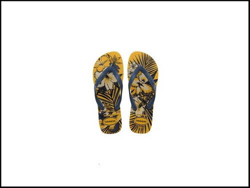 Imagem 3 de 4 de Chinelo Havaianas Aloha Mostarda Tamanho 37/38