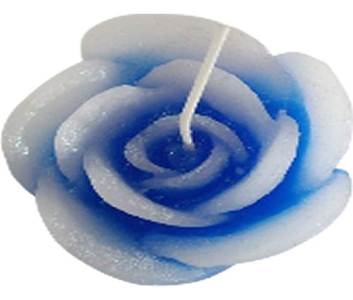 Velas Forma De Rosas En Colores Flotantes En Agua, Pack X 15