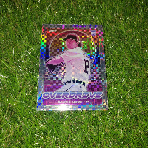 Cv Casey Mize Rookie Card Refractor 2019 Panini Overdrive Rc