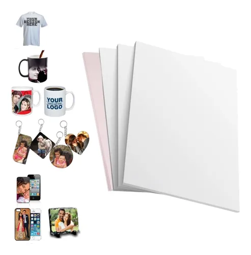 Papel Sublimación Cursor 100 Hojas A4 Premium Sublimar 110g Playe...