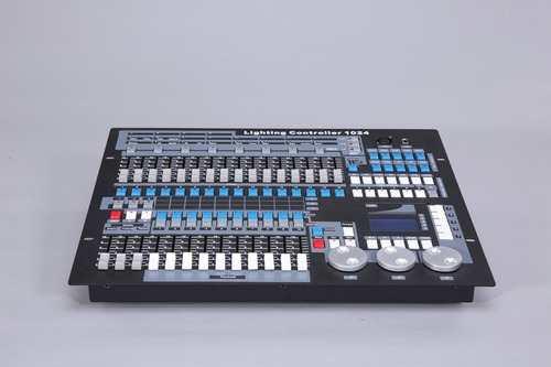 Consola Dj Controller 1024 Dmx512 Con Flycase Para Luces