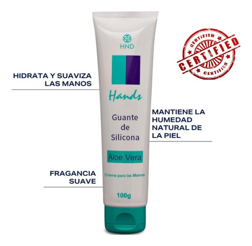 Crema De Manos Guante De Silicona Hinode. Pack 6 Unid.