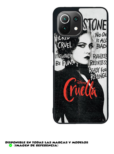Funda Compatible Con Samsing De Crueella De Vil #3