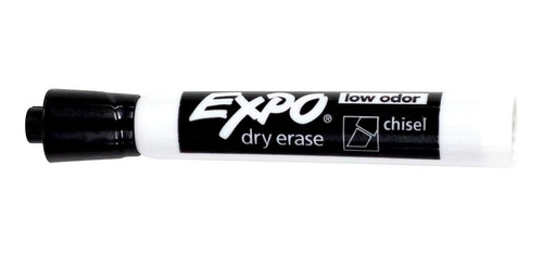 Imagen 1 de 1 de Marcador Borrable Marca Expo Negro X 5 Unds Tablero Pizarron