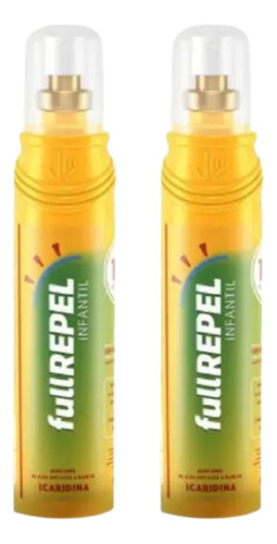 Repelente Icaridina Infantil Kit Com 2 Fullrepel Spray 100ml