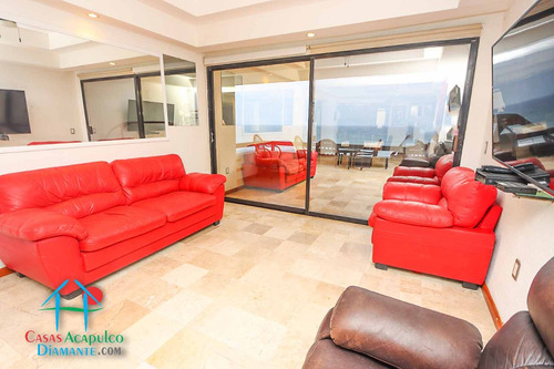 Cad Torre Uno 905. Terraza Con Vista Frontal Al Mar
