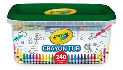 Crayola 240 Lápices De Colores, 2 De Cada Color